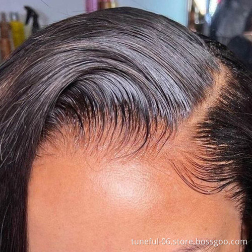 Wholesale Transparent HD Full Lace Bob Human Hair Lace Frontal Wigs For Black Women Brazilian Virgin Hair Lace Front Wig
